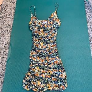 Urban Outfitters floral scrunch dress